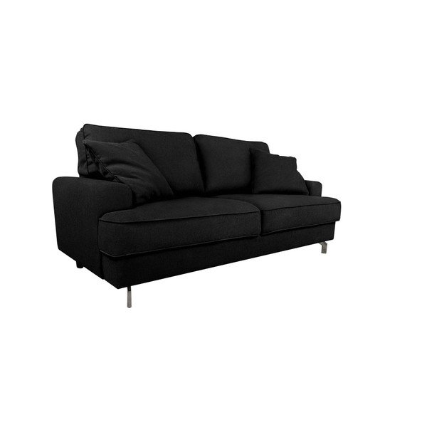 Canapea cu 3 locuri Kooko Home Rumba, negru -image-3