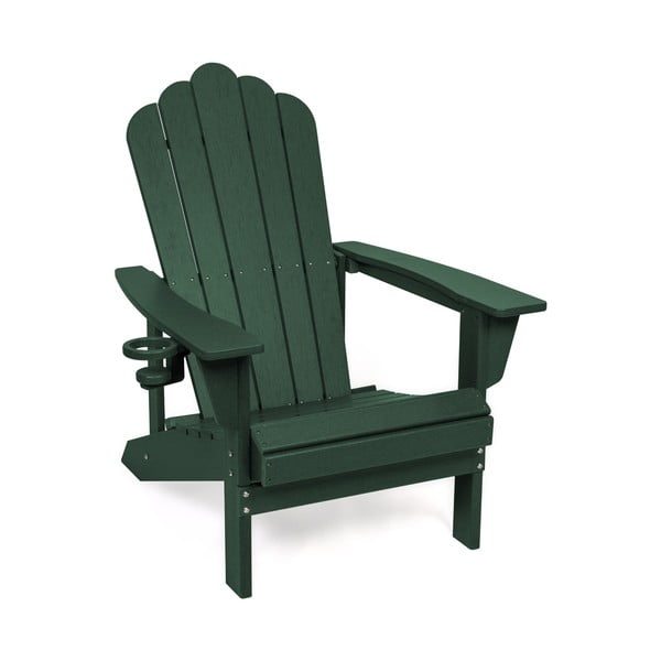 Fotoliu de grădină verde din plastic Adirondack – Bonami Selection