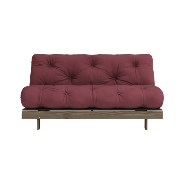 Canapea burgundy extensibilă 160 cm Roots – Karup Design