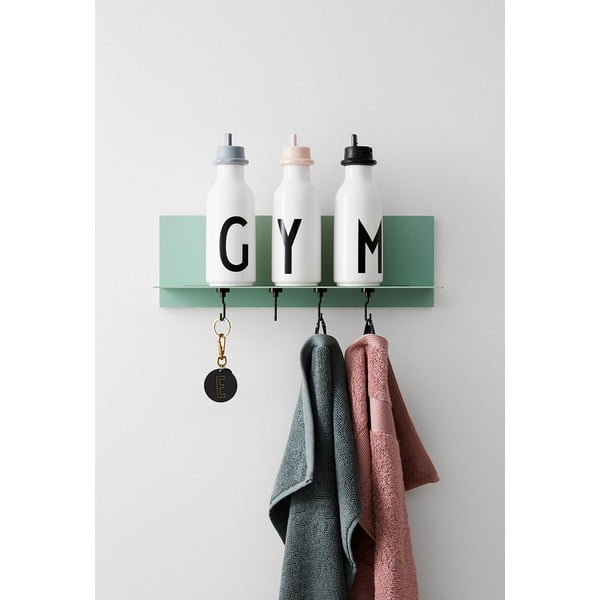 Capac sport pentru sticlă Design Letters Lid, gri-image-1