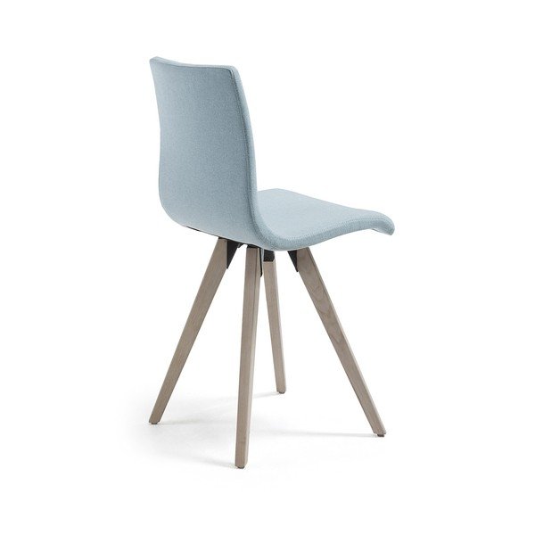 Scaun dining La Forma Una, albastru deschis-image-2