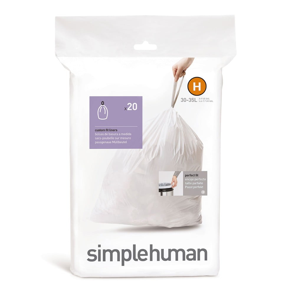 Saci de gunoi 20 buc. retractabili 35 l H – simplehuman