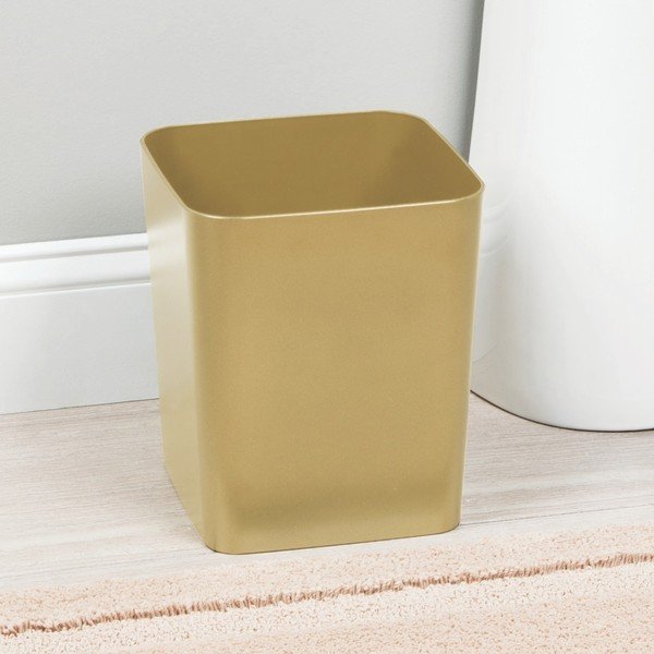 Coș menajer InterDesign, auriu-image-1