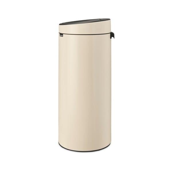 Coș de gunoi bej cu senzori de atingere din oțel 30 l Touch Bin – Brabantia-image-3