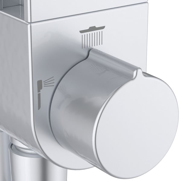 Set de duș argintiu mat din metal 110 cm ALU+ – Ideal Standard-image-3