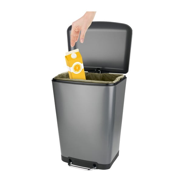 Coș de gunoi din oţel Wenko, 30 l,-image-2