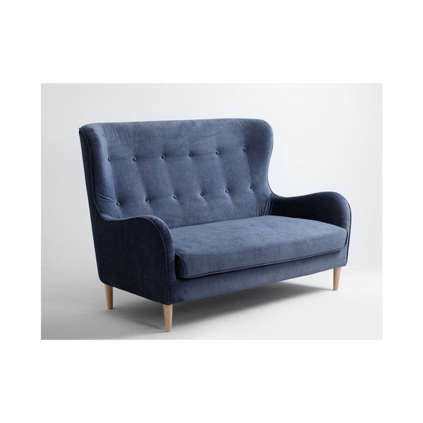 Canapea cu 2 locuri Custom Form Cozyboy, albastru închis-image-4