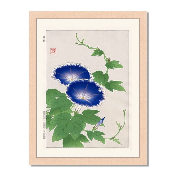 Tablou înrămat Liv Corday Asian Flower Beauty, 30 x 40 cm