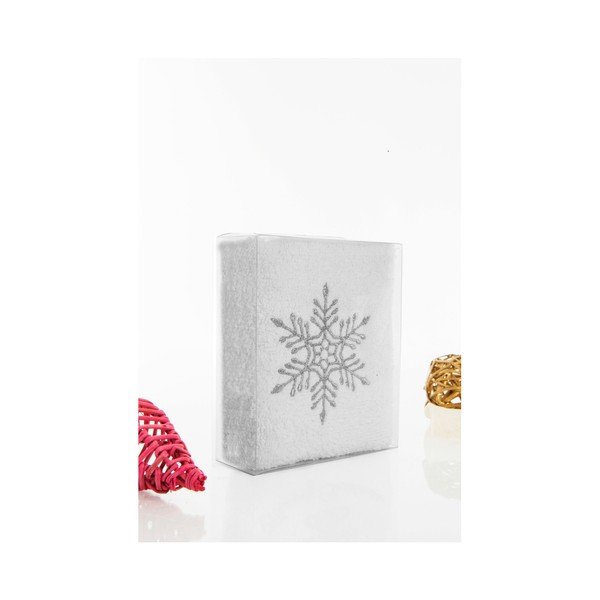 Prosop Christmas Snowflake White, 30 x 50 cm-image-2
