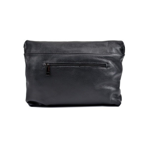 Geantă din piele crossbody Roberta M Elisa, negru-image-2