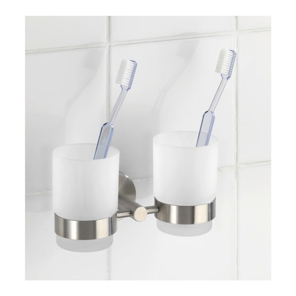 Recipiente de perete pentru periuțele de dinți Wenko Bosio-image-1
