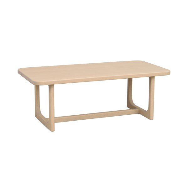 Măsuță de cafea în culoare naturală deschisă cu blat cu aspect de lemn de stejar 50x103 cm Driscoll – Rowico