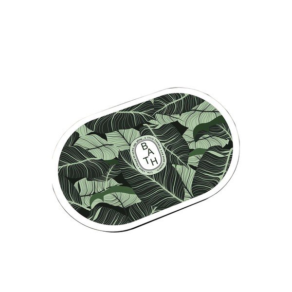 Covoraș de baie verde 60x100 cm Aleas – Foutastic