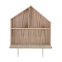 Bibliotecă de perete pentru copii  din lemn de paulownia 61x61 cm Lai - Bloomingville Mini