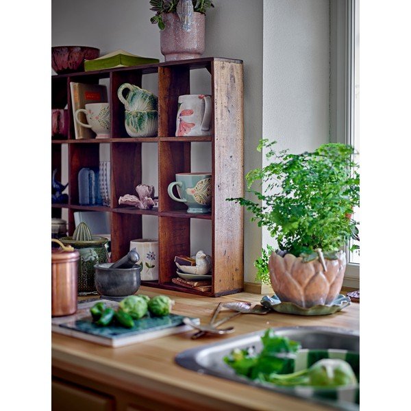 Raft în culoare naturală etajat din lemn reciclat 53 cm Tilo – Bloomingville-image-4