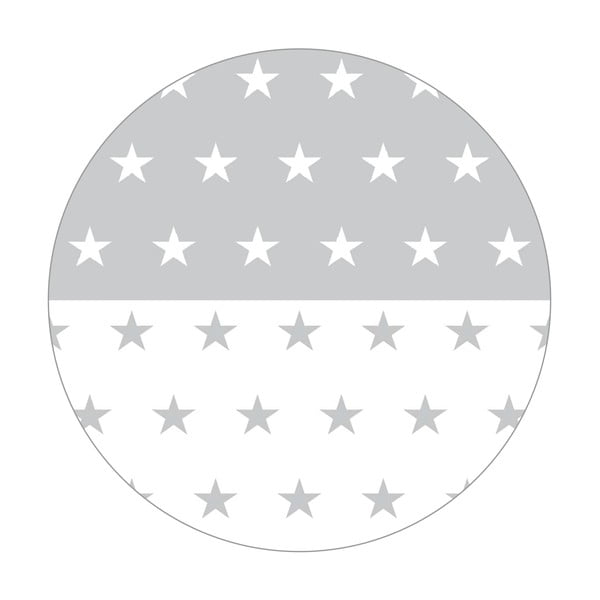 Pătuț alb cu roți și baldachin 60x120 cm Little stars – Roba-image-4