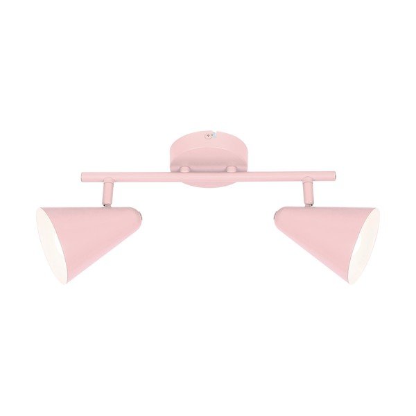 Plafonieră roz-deschis cu abajur din metal 42x10 cm Amor – Candellux Lighting-image-1