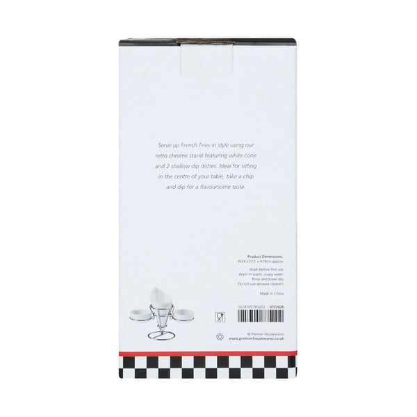 Suport pentru cartofi prăjiți și sosuri Premier Housewares French Fry Cone-image-4
