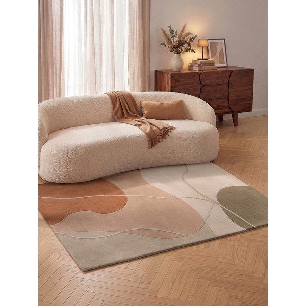 Covor roz prăfuit din lână 160x230 cm Arteo – Villeroy&Boch-image-4