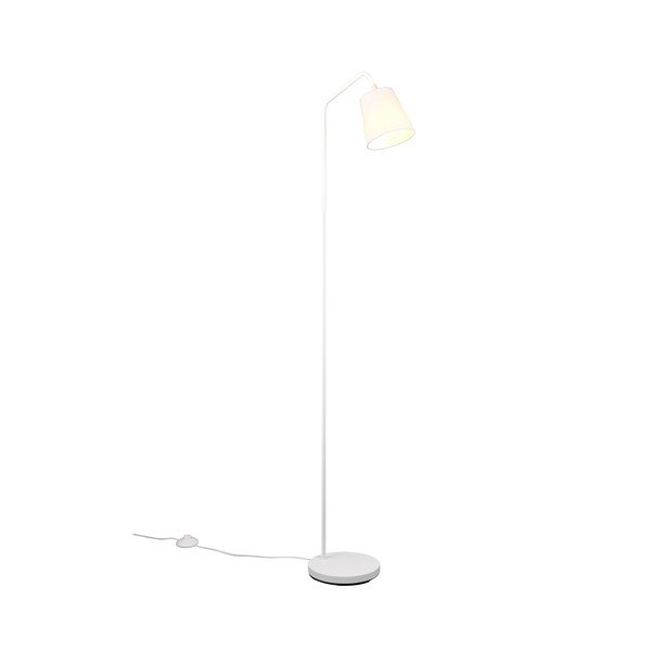 Lampadar alb cu abajur textil (înălțime 148 cm) Buddy – Reality-image-2