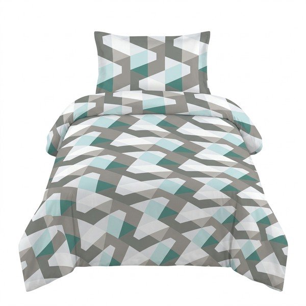 Lenjerie de pat din bumbac pentru pat de o persoană 140x200 cm Leopold – Cotton House