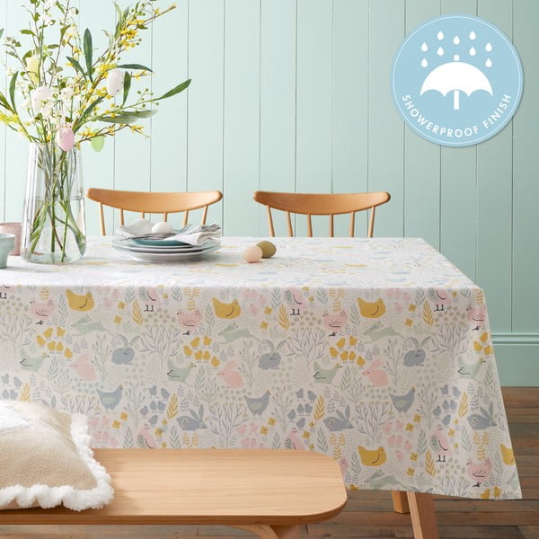 Față de masă din bumbac 137x178 cm Cottage Friends – Catherine Lansfield-image-3