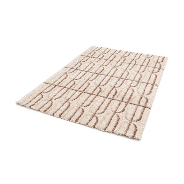 Covor crem/maro deschis 80x150 cm Ember – Universal-image-3