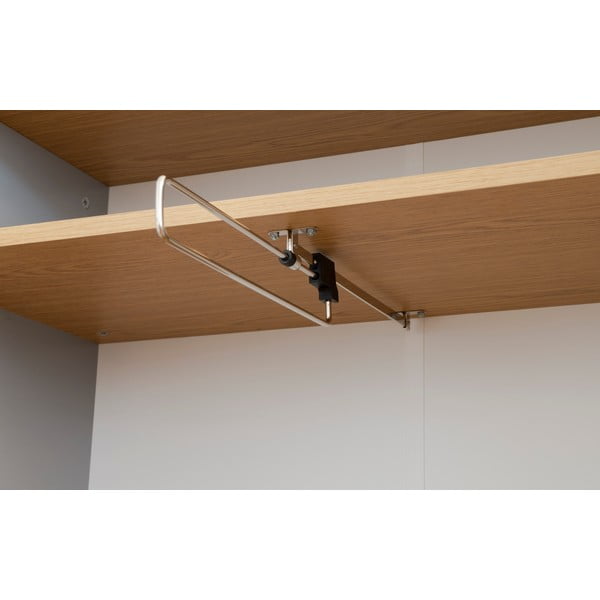 Dulap în decor de stejar Tenzo Dot, gri-image-1