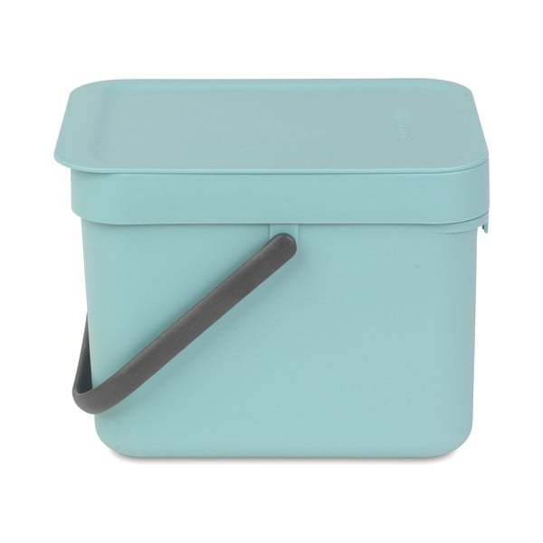 Coș Sort & Go, 6 l, verde-mentă-image-2