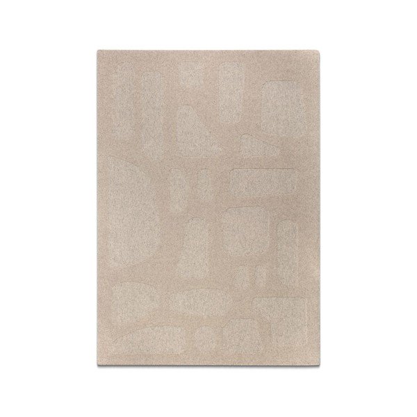 Covor taupe din lână 200x300 cm Archipelagio – Micadoni 