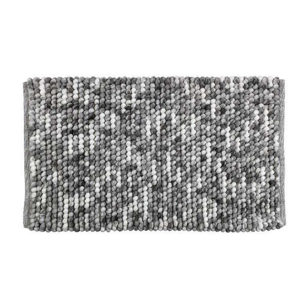 Covor baie Wenko Smooth Grey, 90 x 60 cm, gri-image-1