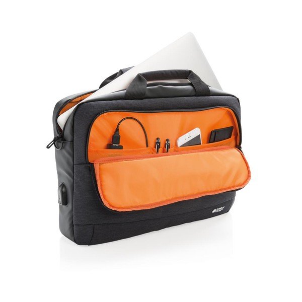 Geantă pentru laptop 15'' Swiss Peak, negru, 8 l-image-1