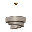 Lustră bej/aurie cu abajur textil ø 40 cm Couper – Opviq lights