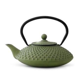 Ceainic din fontă cu infuzor Bredemeijer Xilin, 1,25 l, verde