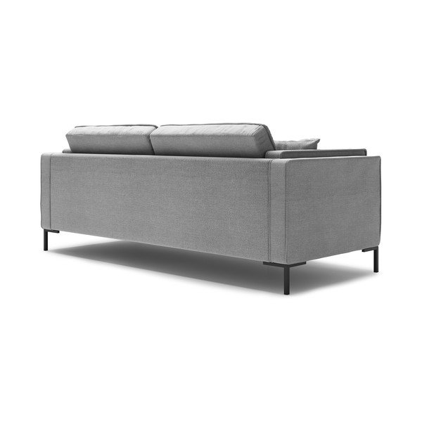 Canapea Milo Casa Attilio, 160 cm, gri-image-3