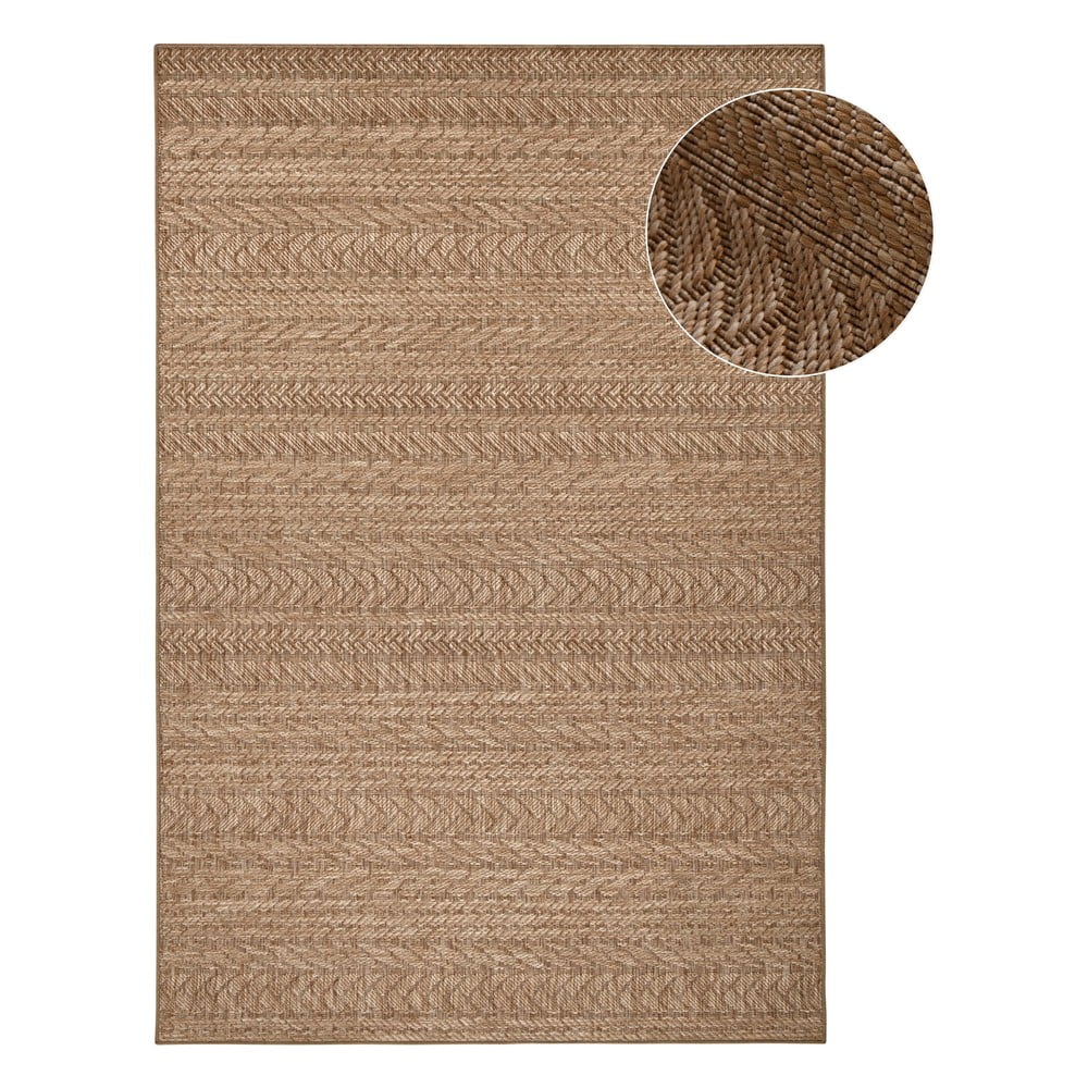 Covor adecvat interior/exterior NORTHRUGS Granado, 120 x 170 cm, maro
