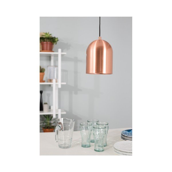 Lustră neagră/aurie cu abajur din metal ø 12 cm Marvel - Zuiver-image-2