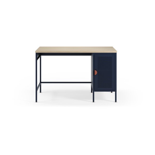Birou cu blat cu aspect de lemn de stejar 60x120 cm Sayla – Marckeric-image-1