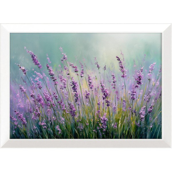 Tablou cu ramă imprimat 75x56 cm Lavender – Styler