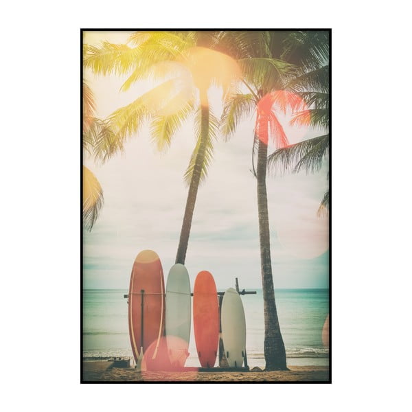 Poster Imagioo Four Surfs, 40 x 30 cm