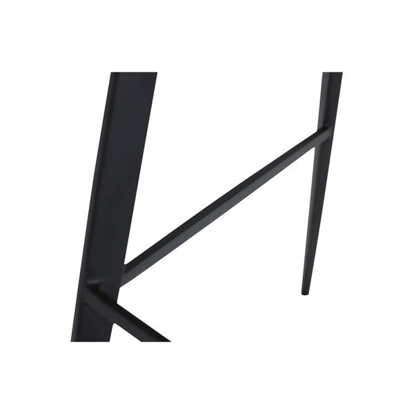 Scaun de bar din piele artificială DAN–FORM Denmark Hype, verde, înălțime 103 cm-image-4