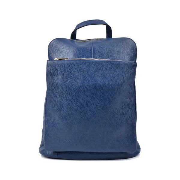 Rucsac din piele Isabella Rhea Turo, albastru