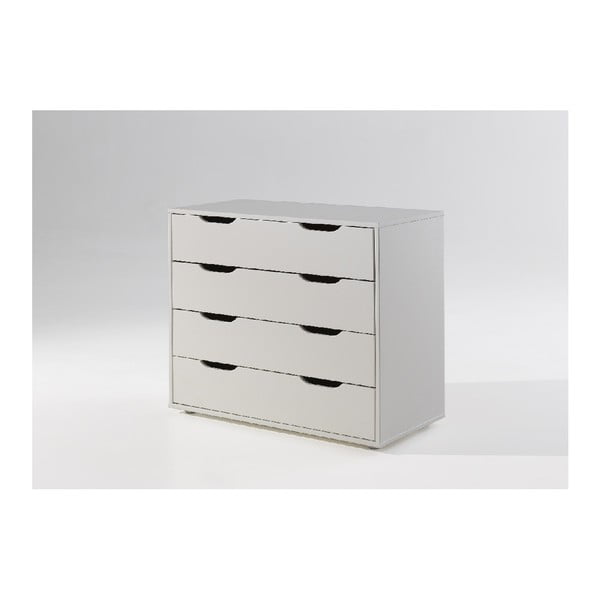 Comodă Vipack Pino, alb-image-1