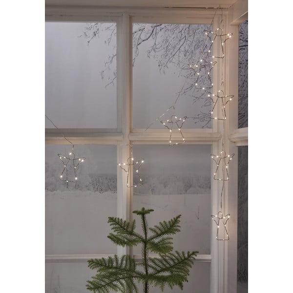 Ghirlandă luminoasă număr becuri 8 buc. cu baterii lungime 175 cm Angela – Star Trading-image-1