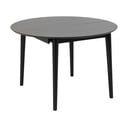 Masă de dining rotundă extensibilă cu blat cu aspect de lemn de stejar ø 115 cm Montreux – Actona