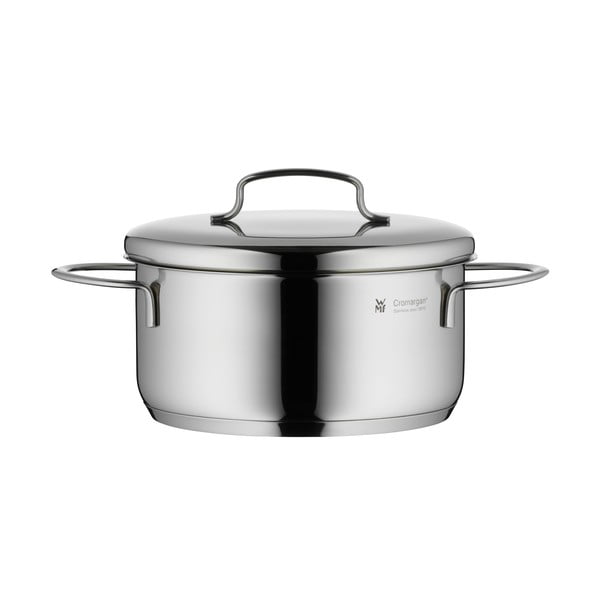 Oală din oțel inoxidabil cu capac WMF Cromargan® Mini, ⌀ 16 cm-image-1