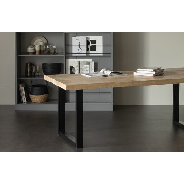 Masă de dining cu blat din lemn de mango WOOOD, 180 x 90 cm-image-1