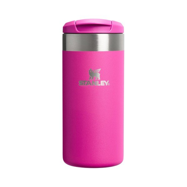 Cană termos roz din oțel inoxidabil 350 ml AeroLight™ Transit Mug Violet Blossom – Stanley