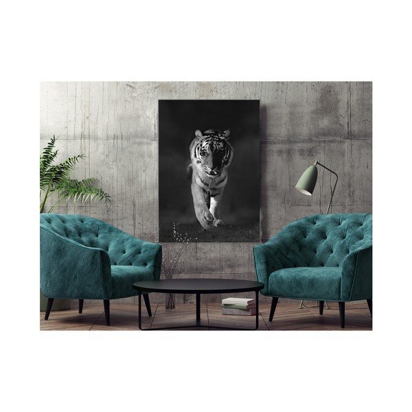 Tablou Styler Glasspik Animals Tiger, 70 x 100 cm-image-1