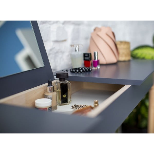 Masă de toaletă Ragaba Mimo, lățime 105 cm, alb-image-2